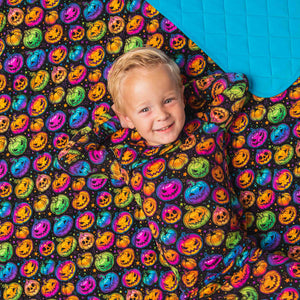 Baby Kids Bamboo Pajamas — Glow Hard or Glow Home Quilted Bum Bum Blanket - Adult — Image 1