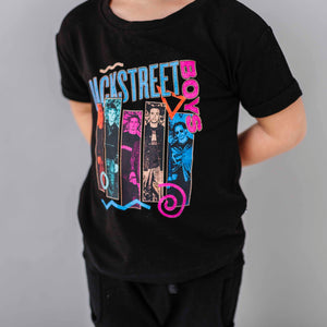 Baby Kids Bamboo Pajamas — Backstreet Boys Retro T-Shirt — Image 1