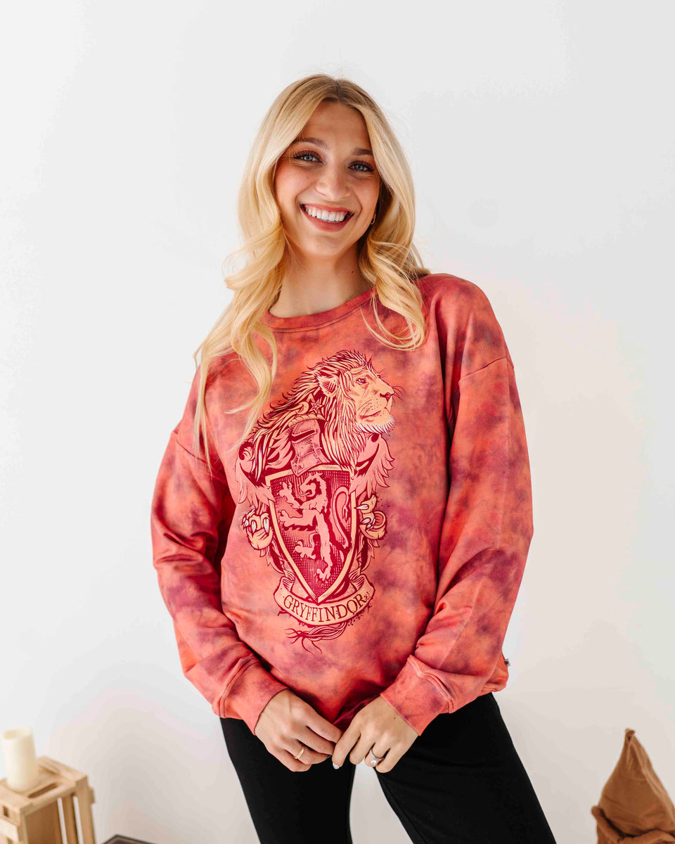 Gryffindor Tie Dye Unisex Sweatshirt