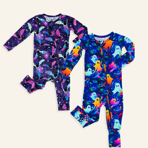 Bat Attitude & Drop It Like It's Haunt Convertible Romper Bundle