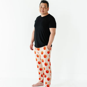Baby Kids Bamboo Pajamas — Hoop, There It Is Men's Pants — Image 1