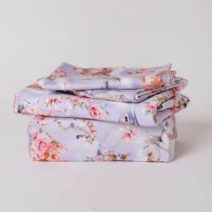 Baby Kids Bamboo Pajamas — A Knight to Remember Sheet Set — Image 1