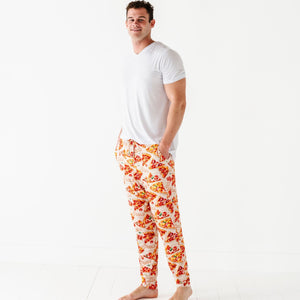 Baby Kids Bamboo Pajamas — Little Pizza Heaven Men's Pants — Image 1