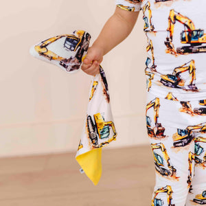 Baby Kids Bamboo Pajamas — Load & Behold Lovey — Image 1