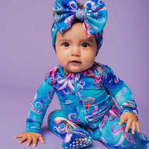 Baby Kids Bamboo Pajamas — Tenta-cool Convertible Romper — Image 1