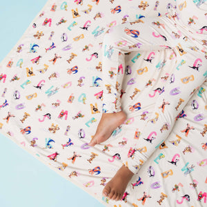 Baby Kids Bamboo Pajamas — Looney Tunes™ Bum Bum Blanket — Image 1