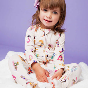 Baby Kids Bamboo Pajamas — Space Jam™ & Looney Tunes™ Convertible Romper Bundle — Image 3