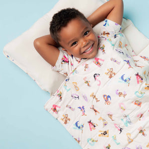 Baby Kids Bamboo Pajamas — Looney Tunes™ Sleeping Bag — Image 1