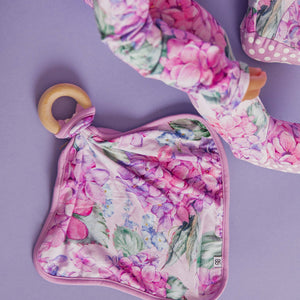 Baby Kids Bamboo Pajamas — You Had Me At Hydrangea Lovey — Image 1
