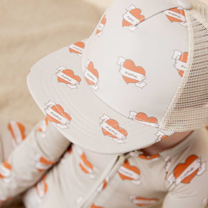 Baby Kids Bamboo Pajamas — Mama Knows Hat — Image 1