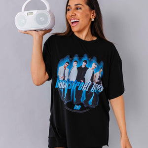 Baby Kids Bamboo Pajamas — Backstreet Boys Classic Band Women's Oversized T-Shirt — Image 1