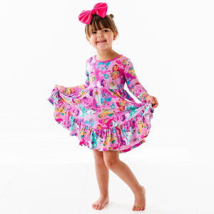 Baby Kids Bamboo Pajamas — My Little Pony™: A New Generation Girls Dress & Shorts Set — Image 1