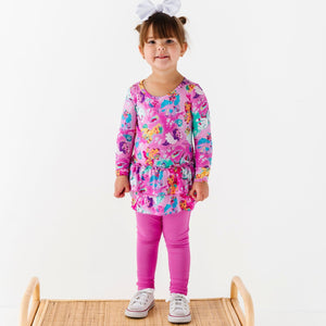 Baby Kids Bamboo Pajamas — My Little Pony™: A New Generation Girls Top & Tights — Image 1