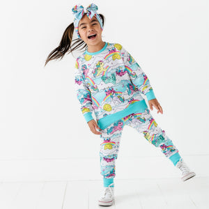 Baby Kids Bamboo Pajamas — My Little Pony™: Classic Jogger Set — Image 1