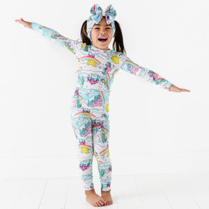 Baby Kids Bamboo Pajamas — My Little Pony™: Classic Two-Piece Pajama Set — Image 1