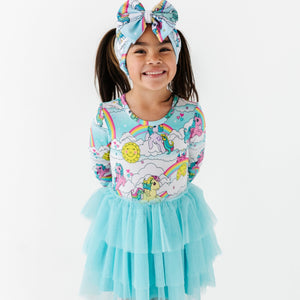 Baby Kids Bamboo Pajamas — My Little Pony™: Classic Tulle Tutu Dress — Image 1