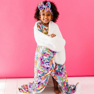 Baby Kids Bamboo Pajamas — My Little Pony™: Friendship is Magic Bum Bum Blanket - Plush — Image 1
