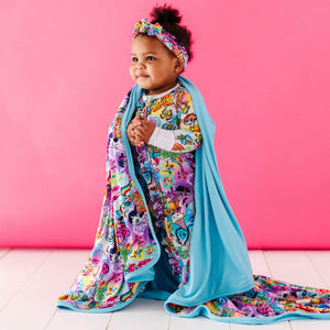 Baby Kids Bamboo Pajamas — My Little Pony™: Friendship is Magic Bum Bum Blanket — Image 1