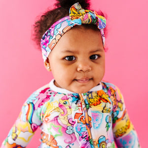 Baby Kids Bamboo Pajamas — My Little Pony™: Friendship is Magic Headwrap — Image 1