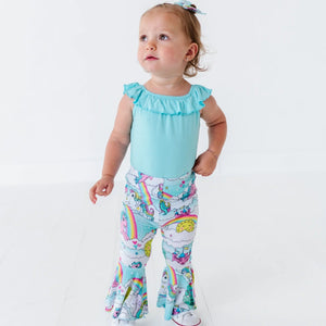 Baby Kids Bamboo Pajamas — My Little Pony™: Classic Top & Bell Bottoms Set — Image 1