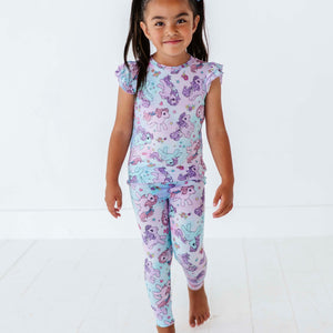 Baby Kids Bamboo Pajamas — My Little Pony™: Ombre Clouds Two-Piece Pajama Set — Image 1