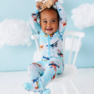 Baby Kids Bamboo Pajamas — Best Seller Convertible Rompers — Image 5