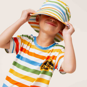 Baby Kids Bamboo Pajamas — Off The Grid Bucket Hat — Image 1
