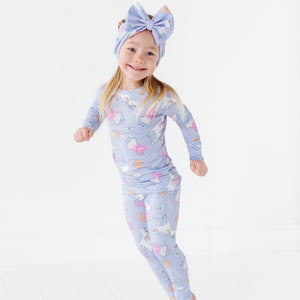 Baby Kids Bamboo Pajamas — Peppa Pig™ Ballerina Two-Piece Pajama Set — Image 1