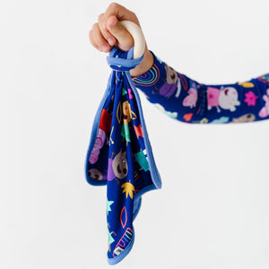 Baby Kids Bamboo Pajamas — Peppa Pig™ & Friends Lovey — Image 1