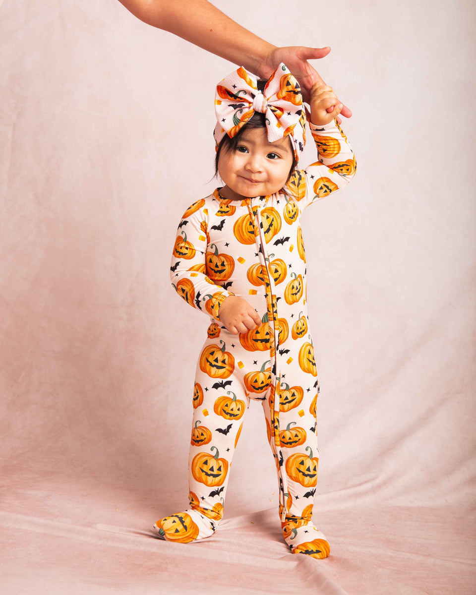 Pumpkin Truck Romper