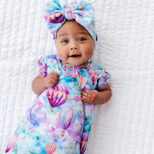 Baby Kids Bamboo Pajamas ā Reaching New Kites Sleep Sack ā Image 1