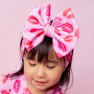 Baby Kids Bamboo Pajamas — Seal The Deal Biggie Bow — Image 1