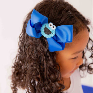 Baby Kids Bamboo Pajamas — Sesame Street™ Cookie Monster Alligator Clip — Image 1