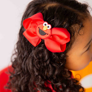 Baby Kids Bamboo Pajamas — Sesame Street™ Elmo Alligator Clip — Image 1