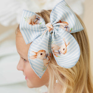 Baby Kids Bamboo Pajamas — Sir Hops A Lot Woven Alligator Clip — Image 1