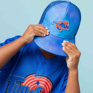Baby Kids Bamboo Pajamas — Space Jam™ Hat — Image 1