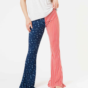Baby Kids Bamboo Pajamas — Star of the Show Women's Flare Pants — Image 1