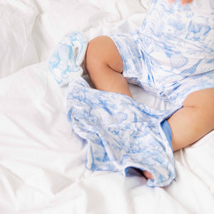 Baby Kids Bamboo Pajamas — Sweet Safari Lovey — Image 1