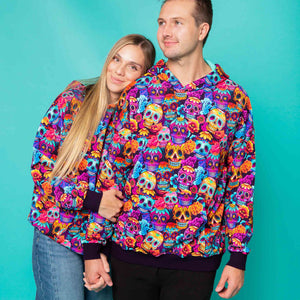 Baby Kids Bamboo Pajamas — Sweet But Deadly Adult Unisex Hoodie — Image 1