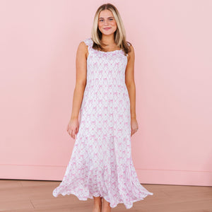 Baby Kids Bamboo Pajamas — Take A Bow Women's Dress — Image 1