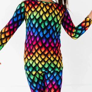 Baby Kids Bamboo Pajamas — Take The Throne Two-Piece Pajama Set — Image 1