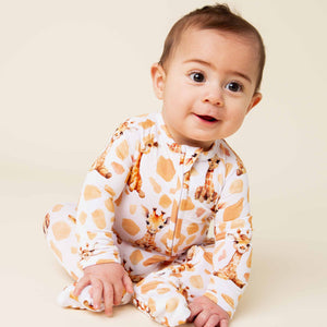 Baby Kids Bamboo Pajamas — Tall Order Convertible Romper — Image 1
