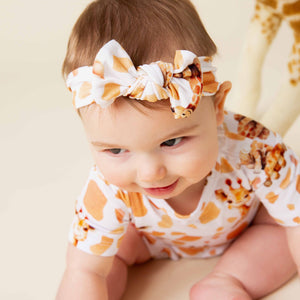 Baby Kids Bamboo Pajamas — Tall Order Headwrap — Image 1