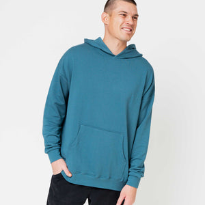 Baby Kids Bamboo Pajamas — Teal It Like It Is Adult Unisex Hoodie — Image 1