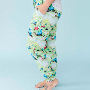 Baby Kids Bamboo Pajamas — The Little Engine That Could® Women's Pants — Image 1
