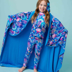 Baby Kids Bamboo Pajamas — Too Jelly To Handle Bum Bum Blanket — Image 1