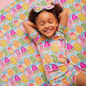 Baby Kids Bamboo Pajamas — Treat Yo'Self Bum Bum Blanket — Image 1