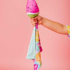 Baby Kids Bamboo Pajamas — Treat Yo'Self Lovey — Image 1