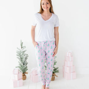 Baby Kids Bamboo Pajamas — Un-fir-gettable Women's Pants — Image 1