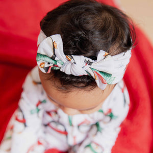 Baby Kids Bamboo Pajamas — Waddle It Be Headwrap — Image 1